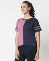 Shop Women's Color Block T-Shirt-Design