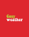 Shop Women's Cosy Weather Hoodie-Design