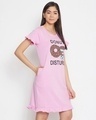 Shop Women's Cotton Printed Short Nighty With Pocket-Design