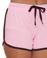 Shop Pack of 3 Women's Multicolor Cotton Yoga Shorts