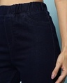 Shop Women's Dark Blue Denim Jeggings