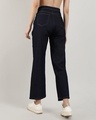 Shop Women's Dark Blue Flared Jeans-Design
