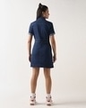 Shop Women's Dark Blue Shirt Dress-Design