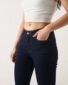 Shop Women's Dark Blue Skinny Fit Jeans