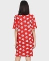 Shop Women's Deep Red Oversized Dress-Design