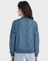 Shop Women's Blue Bomber Jacket-Design
