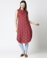 Shop Women's Desi Printed Red Kurta