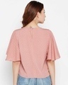 Shop Women's Dusty Pink & White Checked Top-Design