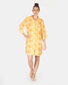 Shop Women's Eggs & Croissants Nightdress Yellow