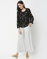 Shop Women's Ethnic Palazzo with Frill at Hem-Full