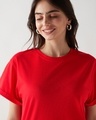 Shop Women's Fiesta Red Boyfriend T-shirt