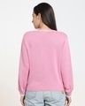 Shop Women's Flat Knit Pink Sweater-Design