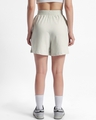 Shop Women's Fog Green Boyfriend Shorts-Full