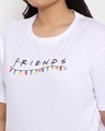Shop Women's Friends Plus Size Half Sleeve T-shirt
