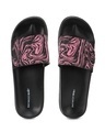 Shop Women's Frost Pink Marble Adjustable Velcro Sliders