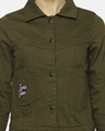 Shop Women's Full Sleeve Solid Casual Denim Jacket
