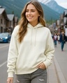 Shop Women's Gardenia Oversized Hoodies-Front