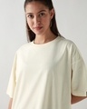 Shop Women's Gardenia Oversized T-shirt