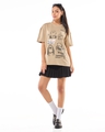 Shop Women's Ginger Root Happiness Graphic Printed Oversized T-shirt