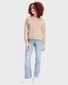 Shop Women's Ginger Root Oversized Sweatshirt
