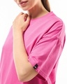 Shop Women's Glory Pink Oversized T-shirt