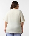 Shop Women's Gardenia Donald Duck Oversized Plus Size T-shirt-Design