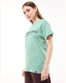 Shop Women's Granite Green Emotional Growth Graphic Printed Boyfriend T-shirt-Design