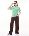 Shop Women's Granite Green Emotional Growth Graphic Printed Boyfriend T-shirt-Full