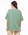Shop Women's Granite Green Oversized T-shirt-Full
