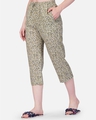Shop Women's Green All Over Floral Printed Capris-Full