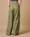 Shop Women's Green All Over Printed Oversized Cargo Parachute Pants-Design