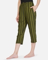 Shop Women's Green All Over Printed Rayon Capris-Full