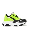 Shop Women's Green & White Color Block Sneakers-Full