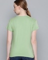 Shop Women's Green Be Kind Typography T-shirt-Design