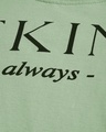 Shop Women's Green Be Kind Typography T-shirt