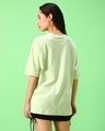 Shop Women's Green Be Stupid Odie Graphic Printed Oversized T-shirt-Design