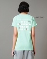 Shop Women's Green Be You Graphic Printed Boyfriend T-shirt-Design