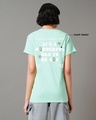 Shop Women's Green Be You Graphic Printed Boyfriend T-shirt-Design