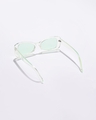 Shop Women's Green Butterfly Sunglasses-Full