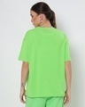 Shop Women's Green Chilled Out Oversized T-shirt-Design
