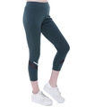 Shop Women's Green Color Block Skinny Fit Tights-Full