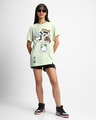 Shop Women's Green Explore More Graphic Printed Boyfriend T-shirt-Full