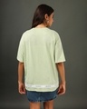 Shop Women's Green Friends Tape Graphic Printed Oversized T-shirt-Design