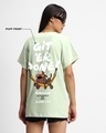 Shop Women's Green Get it Done Graphic Printed Boyfriend T-shirt-Full