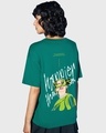 Shop Women's Green Happier Than Ever (Billie) Graphic Printed Oversized T-shirt-Design