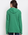 Shop Women's Green Hoodie-Full