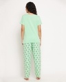Shop Women's Green Monster Graphic Printed Nightsuit