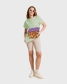 Shop Women's Green Moody Jerry Graphic Printed Boyfriend T-shirt-Design