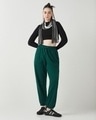 Shop Women's Green Oversized Joggers