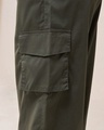 Shop Women's Green Oversized Cargo Parachute Pants